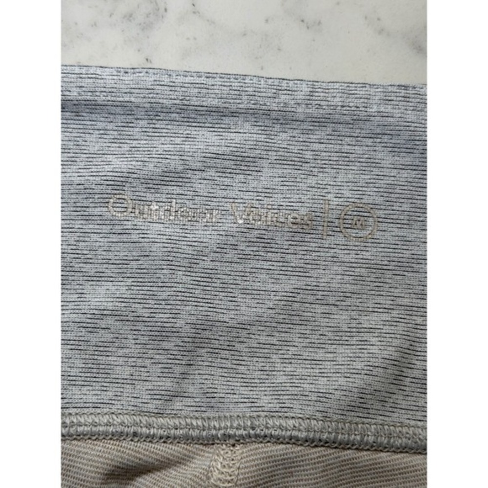 Outdoor Voices Size Medium 7/8 Dipped Legging Oatmeal Dove Ash Leggings - Picture 5 of 6